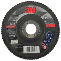 Круг лепестковый 3M конусный 769F Р60 +, 125х22мм