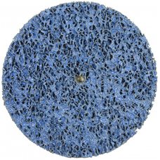 Коло зачистной без основи синій (корал) середня жорсткість Polystar Abrasive d-150 мм