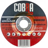 Коло шліфувальний по металу COBRA 125 6,0 22,23
