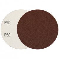 Коло шліфувальний на липучці Velcro Polystar Abrasive 125 мм, P60