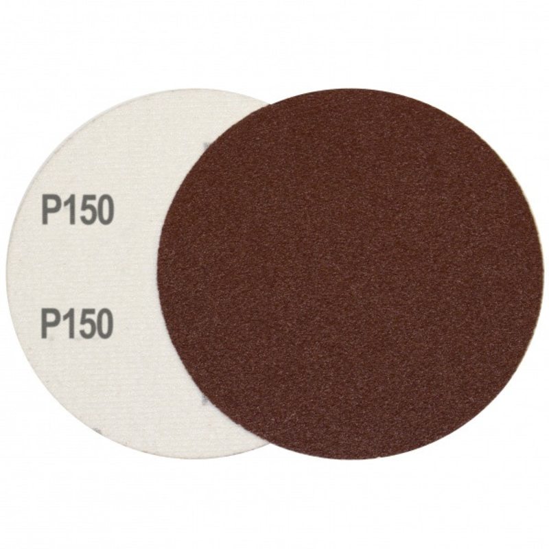 Круг шлифовальный на липучке Velcro Polystar Abrasive 125 мм, P150