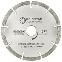 Круг алмазный отрезной  сегментний Polystar Abrasive d-125 мм
