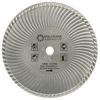 Круг алмазный отрезной TURBO Polystar Abrasive d-230 мм