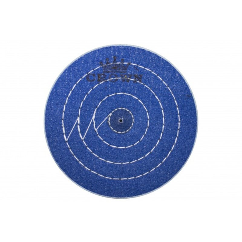 Коло мусліновий CROWN синій d-150 мм, 50 шарів