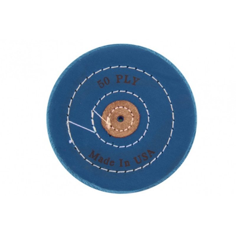 Круг муслиновый CROWN синий d-120 мм, 50 слоев