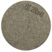 Круг полировальный войлочный Polystar Abrasive ПГ 200х40