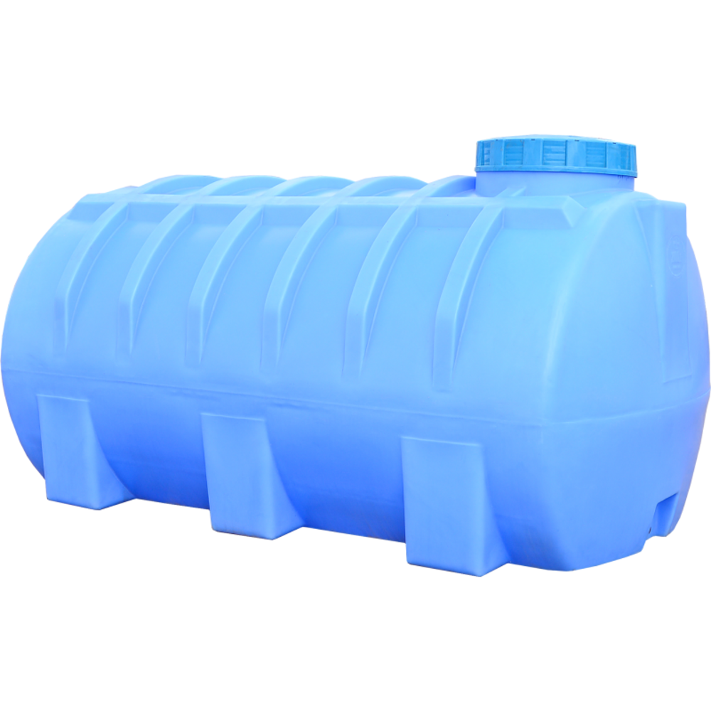 Горизонтальный бак для воды. Емкость пластиковая горизонтальная 2000 л. Бак 2000л. Емкость горизонтальная 2000л "синяя" (125*183*118). Бак питательный 2000 литров.