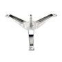 Крестовина барабана стиральной машины Samsung DC97-01819B (аналог cod.729, нержавеющая сталь)