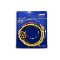 Шланг заправний з краном Value VRP-UR 90cм комплект (3шт.)