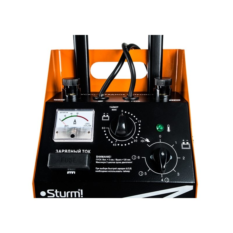 Пуско-зарядное устройство Sturm 12-24В, 40-400Ач BC2445