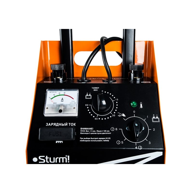 Пуско-зарядное устройство Sturm 12-24В, 60-600Ач BC2465