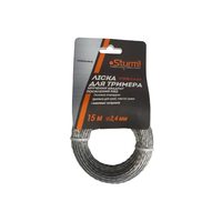 Леска для триммера, витой квадрат с сердечником Professional (2.4 мм 15 м) Sturm GT3535-2.4-4-P