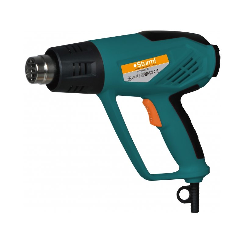 Фен технический Sturm 2000 Вт, ЖК-дисплей HG2003LCD