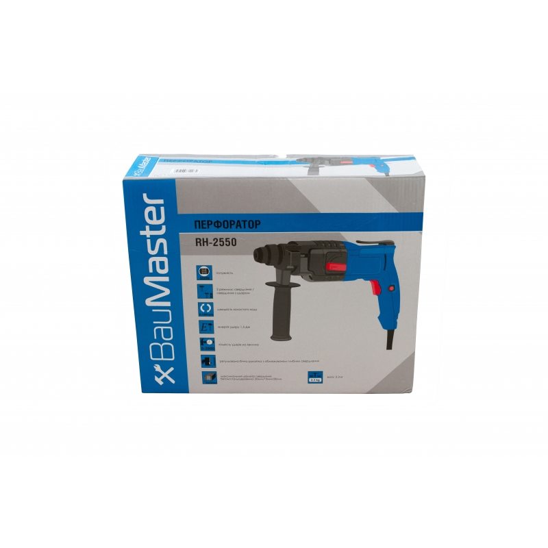 Перфоратор BauMaster 800 Вт RH-2550