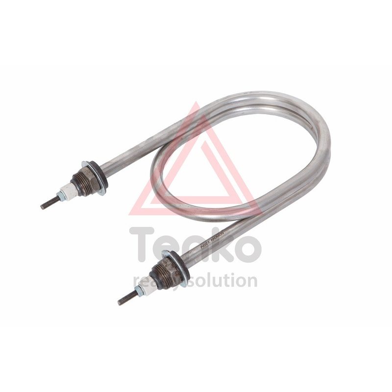 Тен котловий 2,5 кВт Нерж. М22х1,5, скріпка R60в