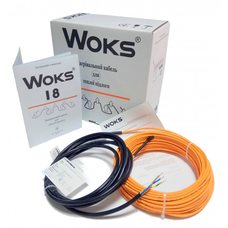 Нагревательный кабель Woks 220Вт (1.5 м2-1,2 м2)