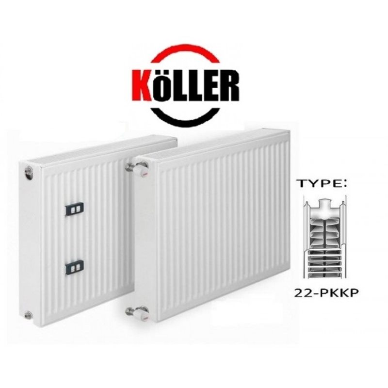 Koller тип 22 H = 500мм L = 1000мм сталевий радіатор опалення (Німеччина)