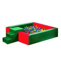 Сухой бассейн с горкой 150х40 см TIA-SPORT