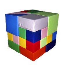 Мягкий конструктор Кубик Рубика, 28 эл. TIA-SPORT