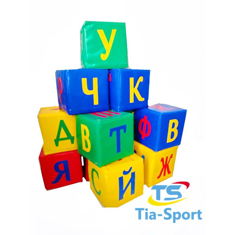 Набір кубиків Літери 30 см TIA-SPORT