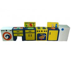 Игровой набор На кухне желтый TIA-SPORT