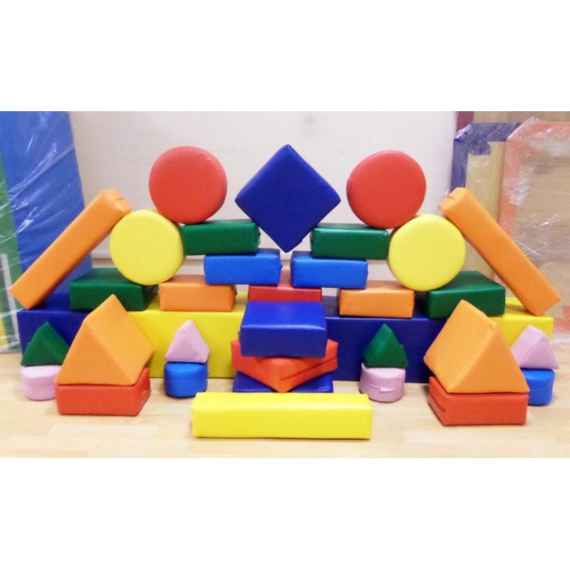 Мягкие напольные модули Мини, 37 эл. TIA-SPORT
