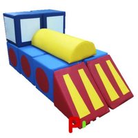 Мягкий игровой набор Паровоз, 11 эл. TIA-SPORT