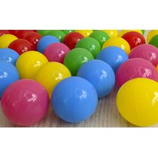 Кульки для сухого басейну 8 см (100 штук) TIA-SPORT