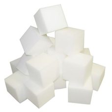 Поролоновые кубики белые для игровых комнат TIA-SPORT