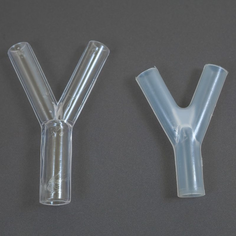 Тройник Y-образный для молочного шланга поликарбонат