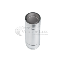 Труба димохідна 1м нерж / оцинк ø300 / 360 1мм