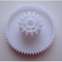 Шестерня средняя для мясорубки Vitek, Dex d = 32/77, z = 14/60, h = 48