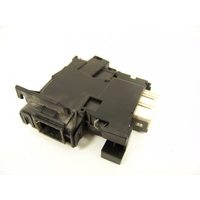 Замок люка (двери) для стиральных машин Indesit / Ariston (C00111494) (черный плоский)