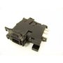 Замок люка (двери) для стиральных машин Indesit / Ariston (C00111494) (черный плоский)