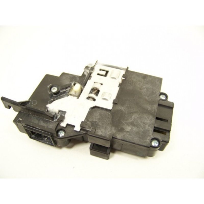 Замок люка (двери) для стиральных машин Indesit / Ariston (C00111494) (черный плоский)