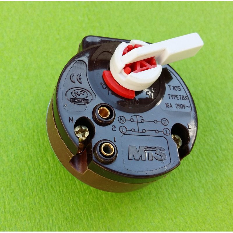 Терморегулятор механический для бойлеров MTS 16А 250V L = 270мм Китай