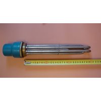 Блок ТЭН прямой нержавейка 4500W / 220V на резьбе 2