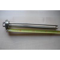 Блок ТЭН прямой 6000W / L = 400мм / на резьбе 2 "(медный хромированный) БМЗ, Украина