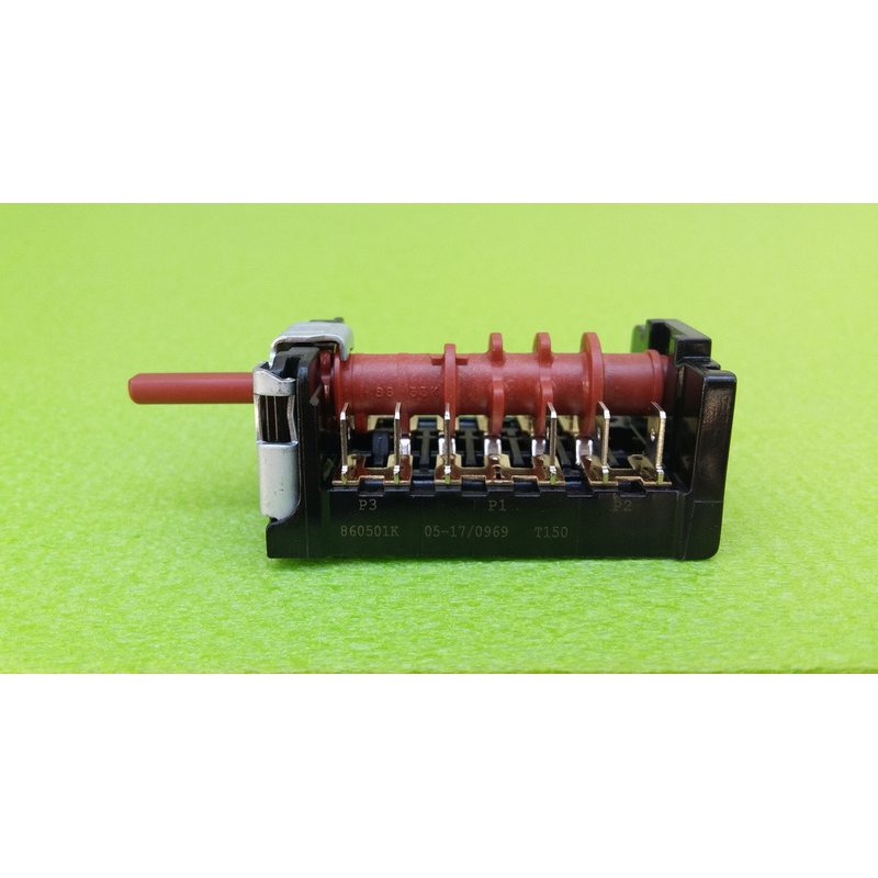 Переключатель шестипозиционный 860501K / 16А / 250V / Т150 для электродуховок CANDY, ORION 7LA GOTTAK, Spain
