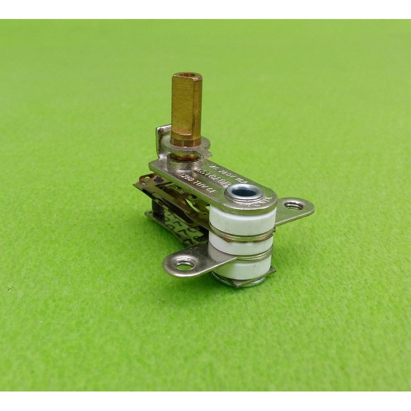 Терморегулятор KST820B / 16А / 250V / "клеммы с резьбой" (высота стержня h = 15мм) для электроплит, фритюрниц