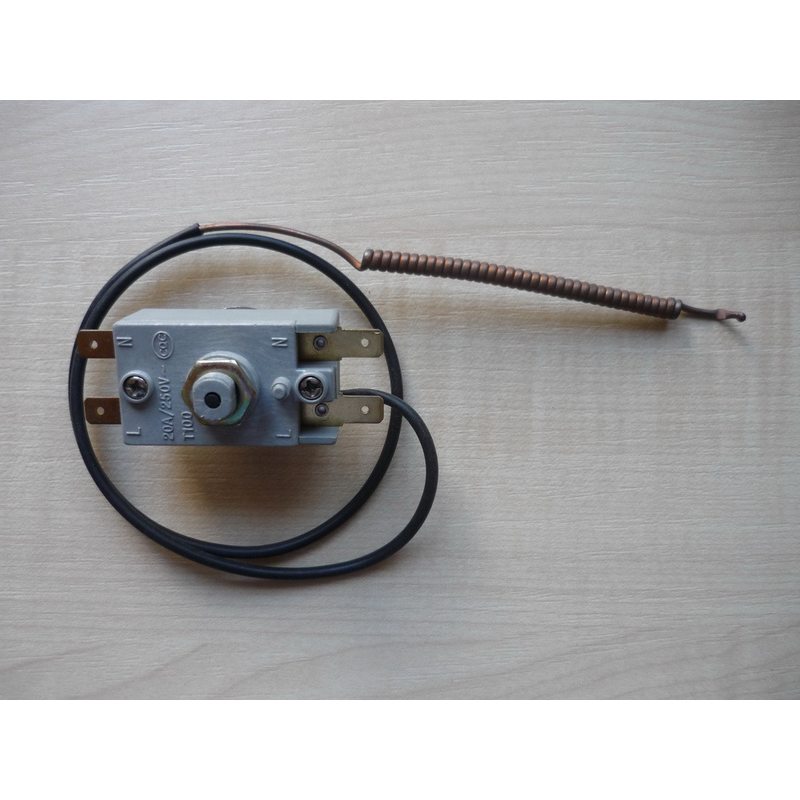 Термостат-відсікач аварійний для бойлера захисний капілярний 16А Tmax = 92 ° С L = 60см Китай