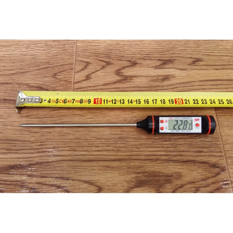 Термометр пищевой электронный TP3001 для МЯСА (диапазон температур от -50 ° С до + 300 ° С) с щупом