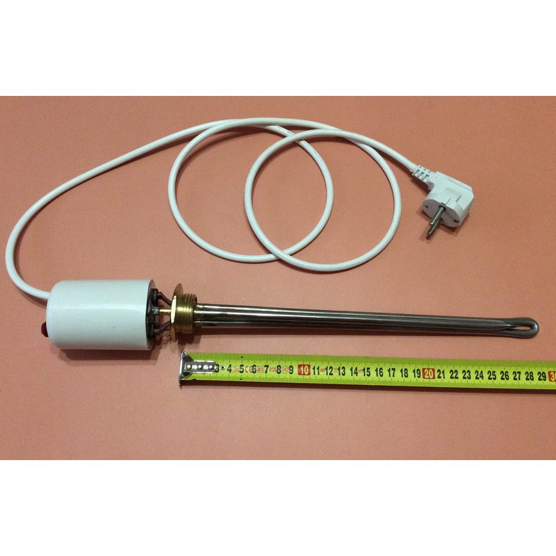 Тэн нержавейка 500W (Турция) на резьбе 1