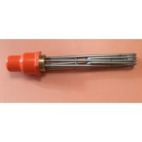 Блок тен петлевую скрепка 12000 W (220V на резьбе 2 "(58мм) из нержавейки / L = 370мм AZTEN, Турция
