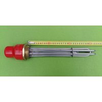 7,5 кВт блок ТЭН прямой НЕРЖАВЕЙКА (220/380 V) на резьбе 2