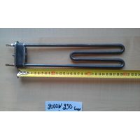 Тен на стиральную машину 2000 W / L = 304мм (с местом под датчик) Thermowatt, Италия