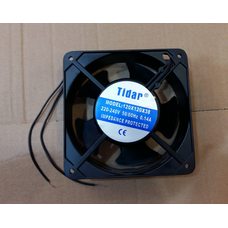 Вентилятор осьовий універсальний Tidar 120мм * 120мм * 38мм / 220-240V / 0,14А / 23W (КВАДРАТНИЙ)