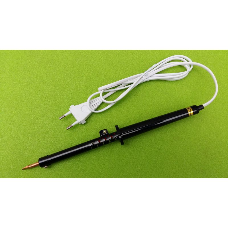 Паяльник бытовой электрический 65Вт / 220В с карбалидовой ручкой