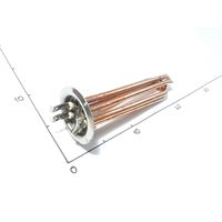 ТЭН для бойлера 2000w на фланце Ø63 с местом под анод м4 Balcik (Турция)