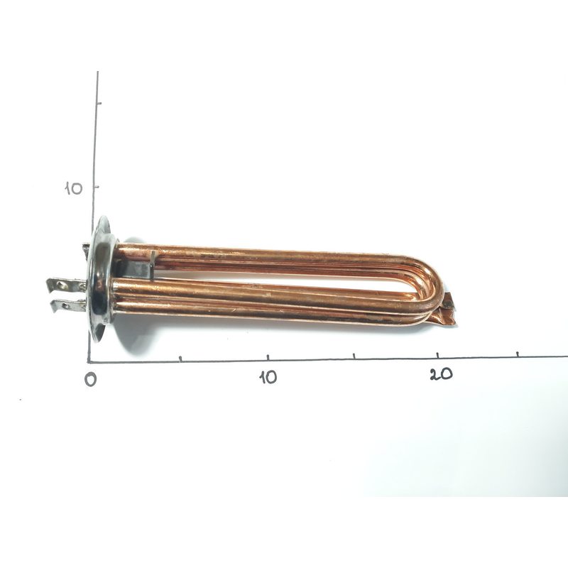 ТЭН для бойлера 2000w на фланце Ø63 с местом под анод м4 Balcik (Турция)